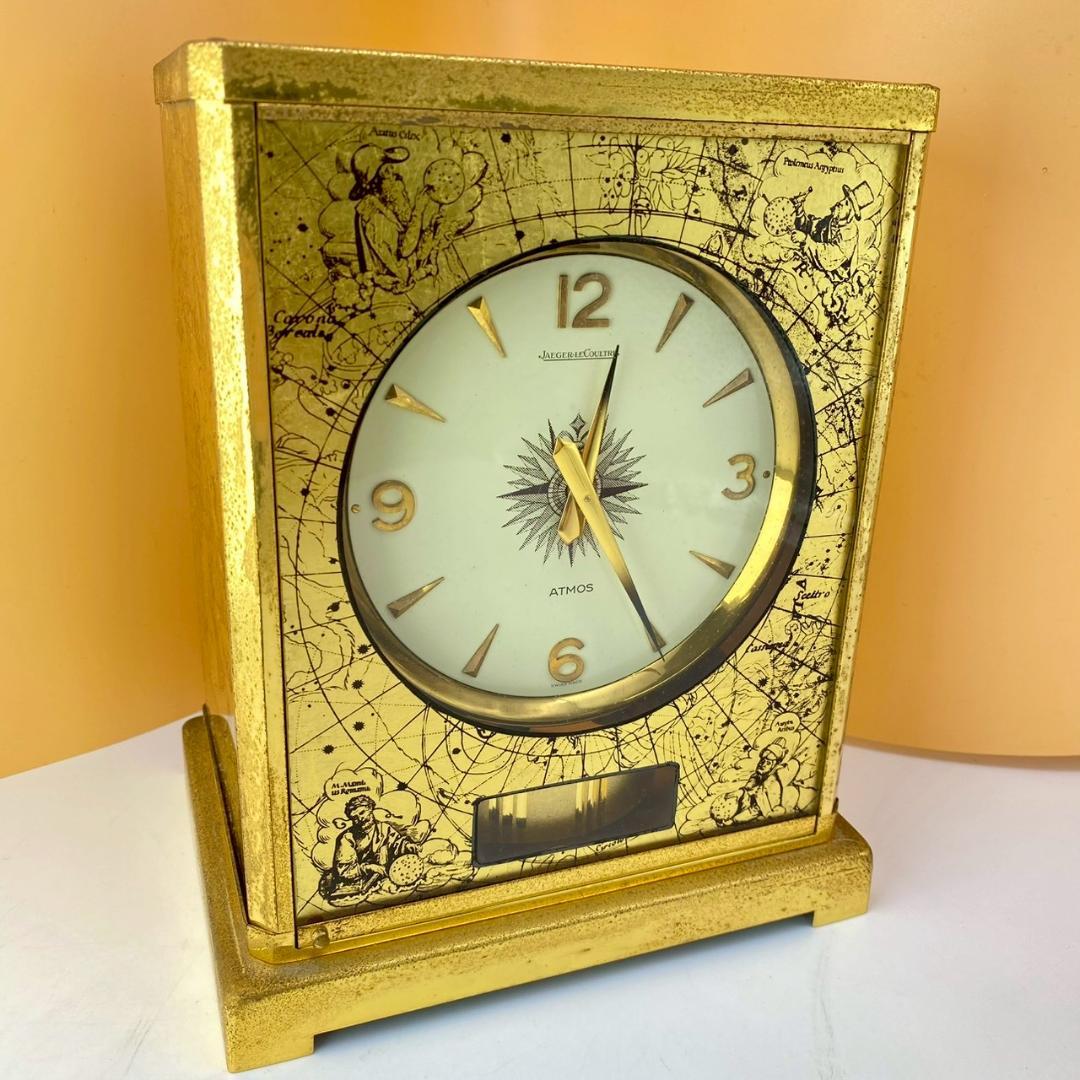 ジャガールクルト アトモス 空気時計 世界地図 JAEGER-LECOULTRE