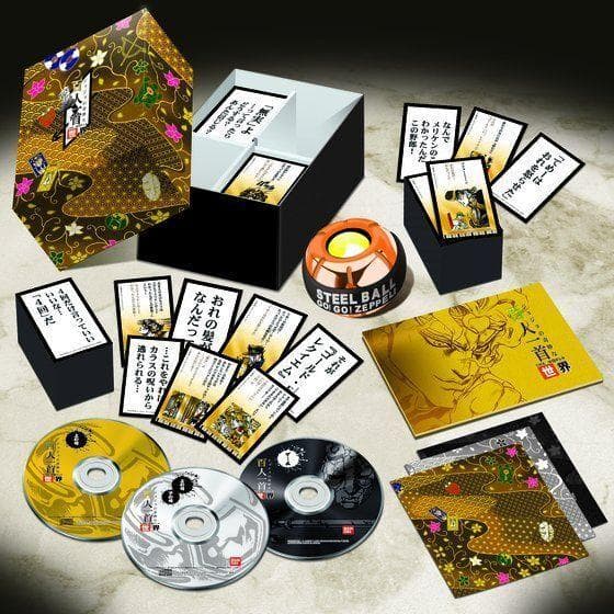 【新品未使用品】ジョジョの奇妙な百人一首 世界(ザ・ワールド)第1-7部総集編