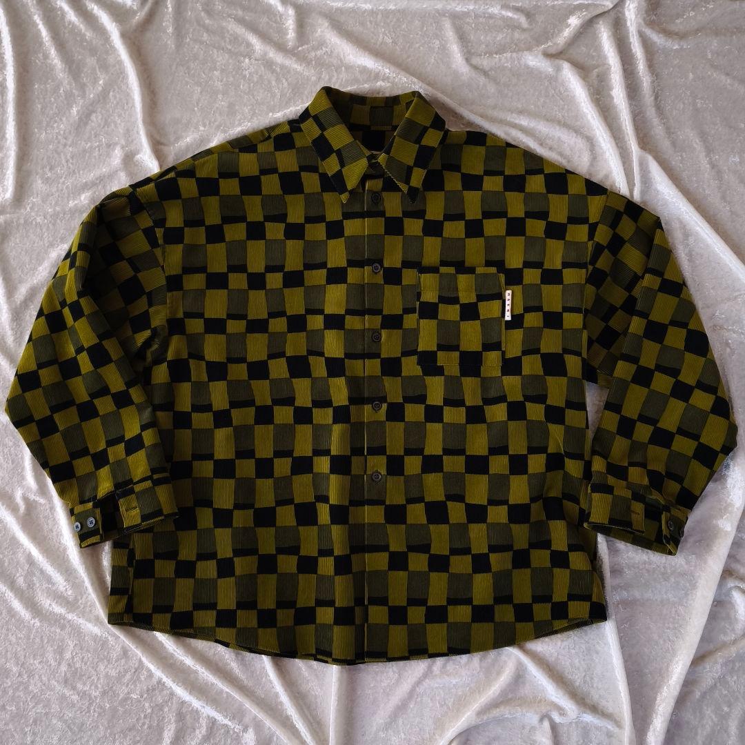 MARNI マルニ　シャツジャケット　コーデュロイ　イタリア製