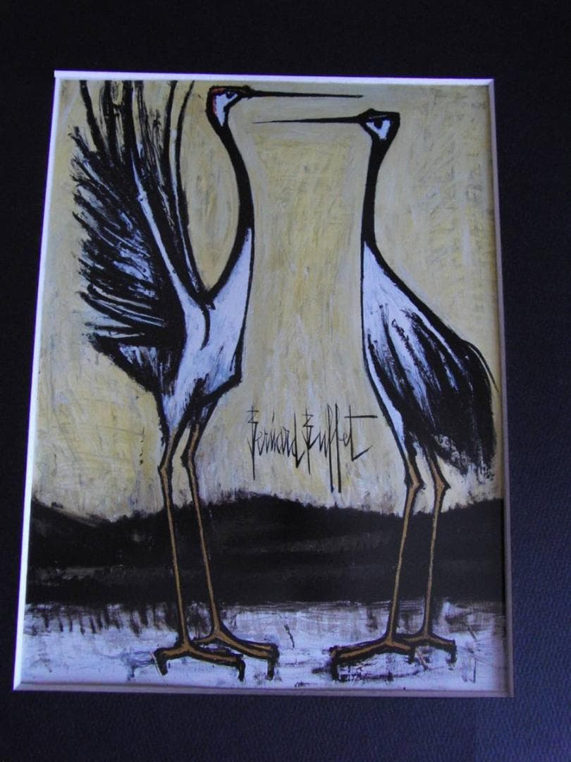 ベルナール・ビュッフェ、【LES GRUES D'HOKKAIDO】