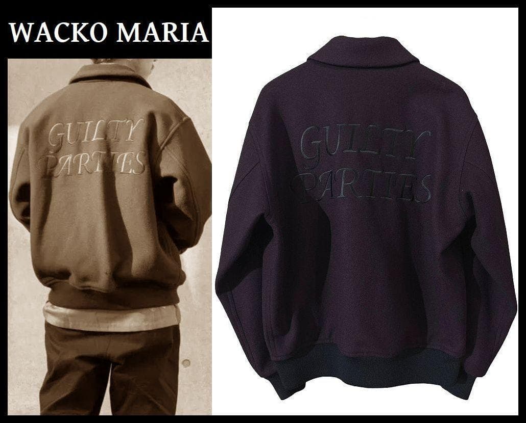 専用 ワコマリア サンプル品 50S ウール カシミア メルトン ジャケット