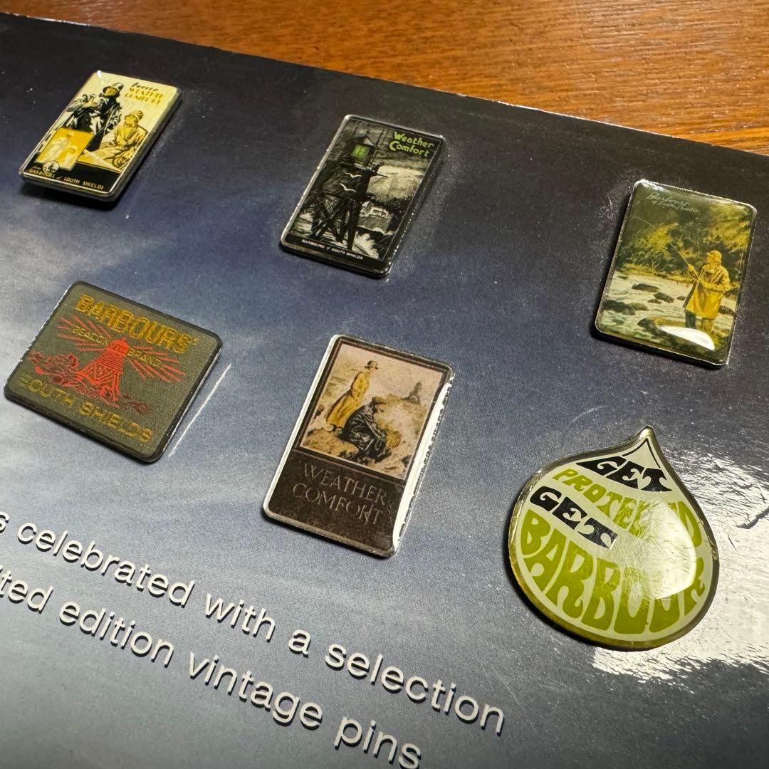 未使用】Barbour バブアー ピンバッジコレクションセット - メルカリ