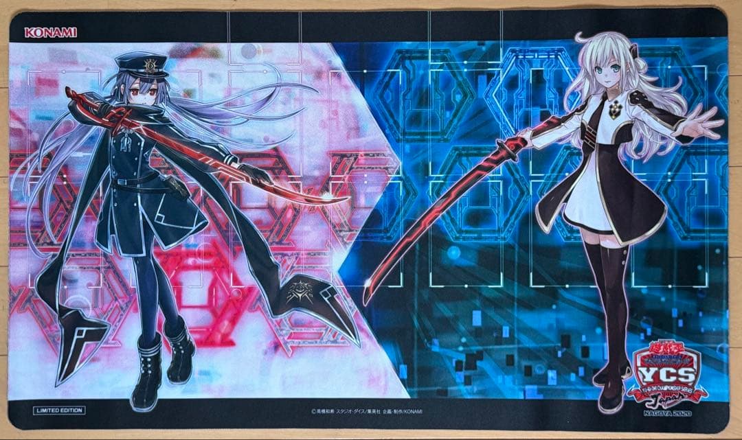 遊戯王　YCSJ　閃刀姫レイ　ロゼ　プレイマット