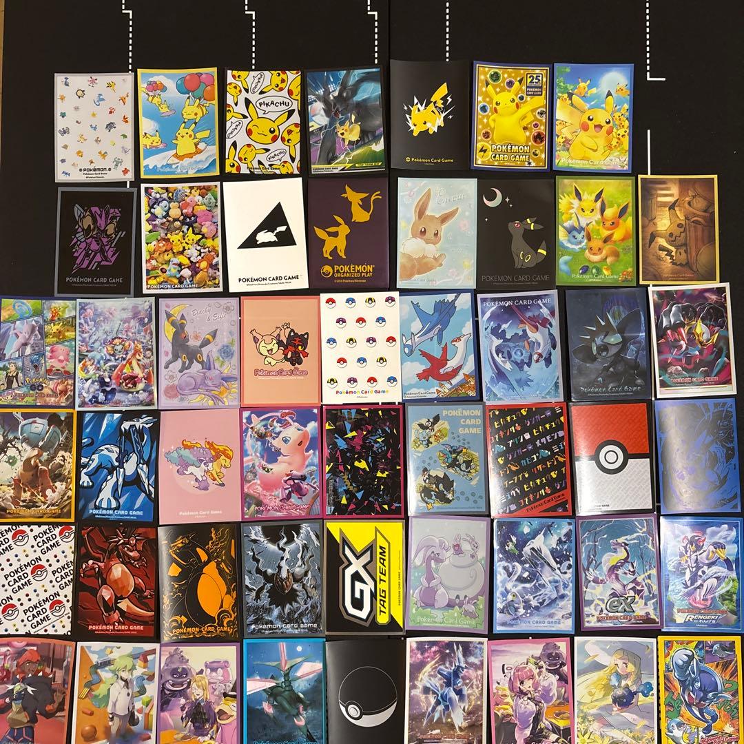 51枚セット ポケモンカード スリーブ大量セットまとめ売り 各1枚