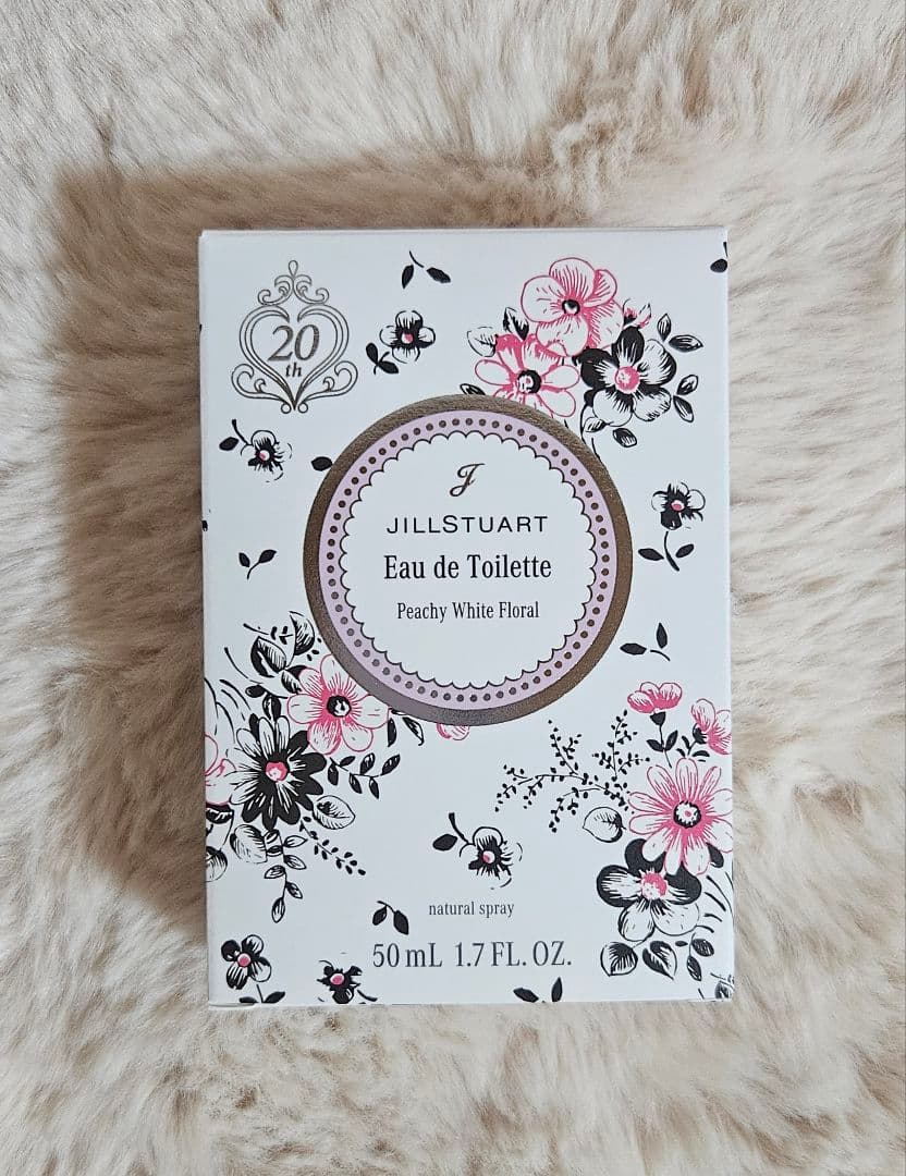 新品　JILL STUART ピーチーホワイトフローラル　 オードトワレ
