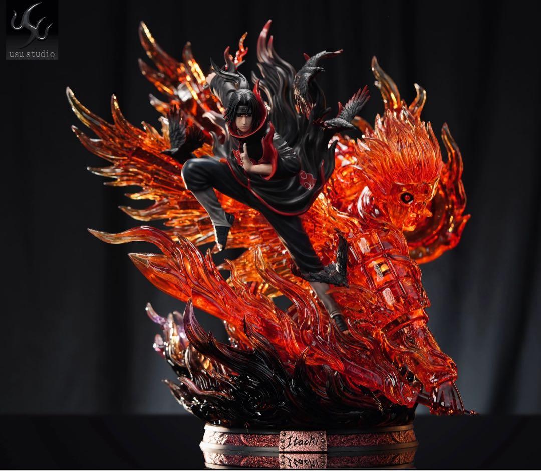 NARUTO ナルト ガレージキット　うちはイタチ レジン スタチュー　完成品