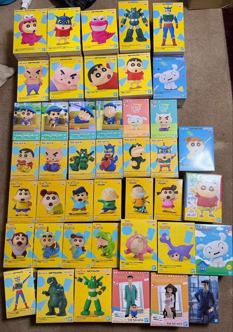 クレヨンしんちゃん　フィギュア　まとめ売り
