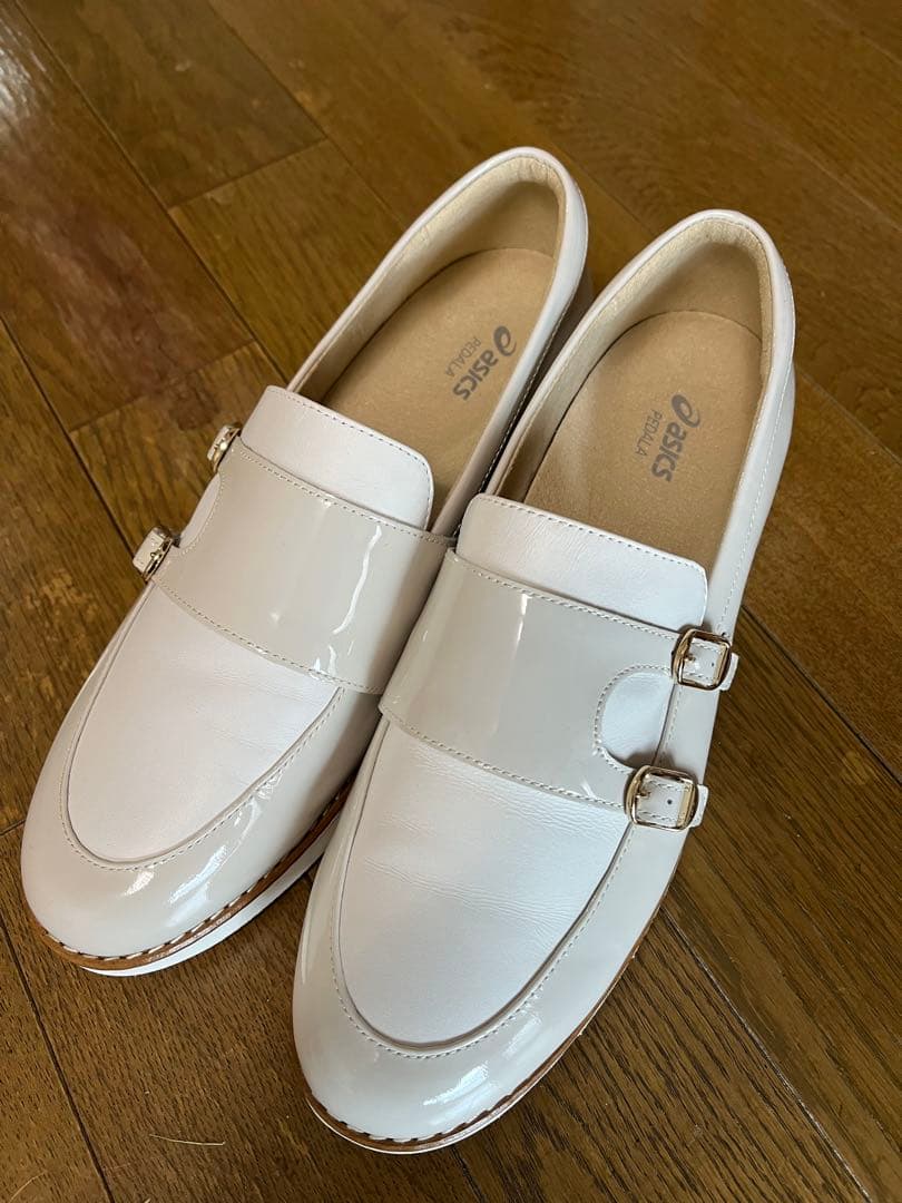 最終価格！美品アシックスペダラ　ダブルモンク23.5