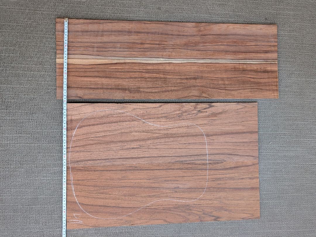 ギター材 まとめ売り サチャローズウッド ホンジュラスマホガニー