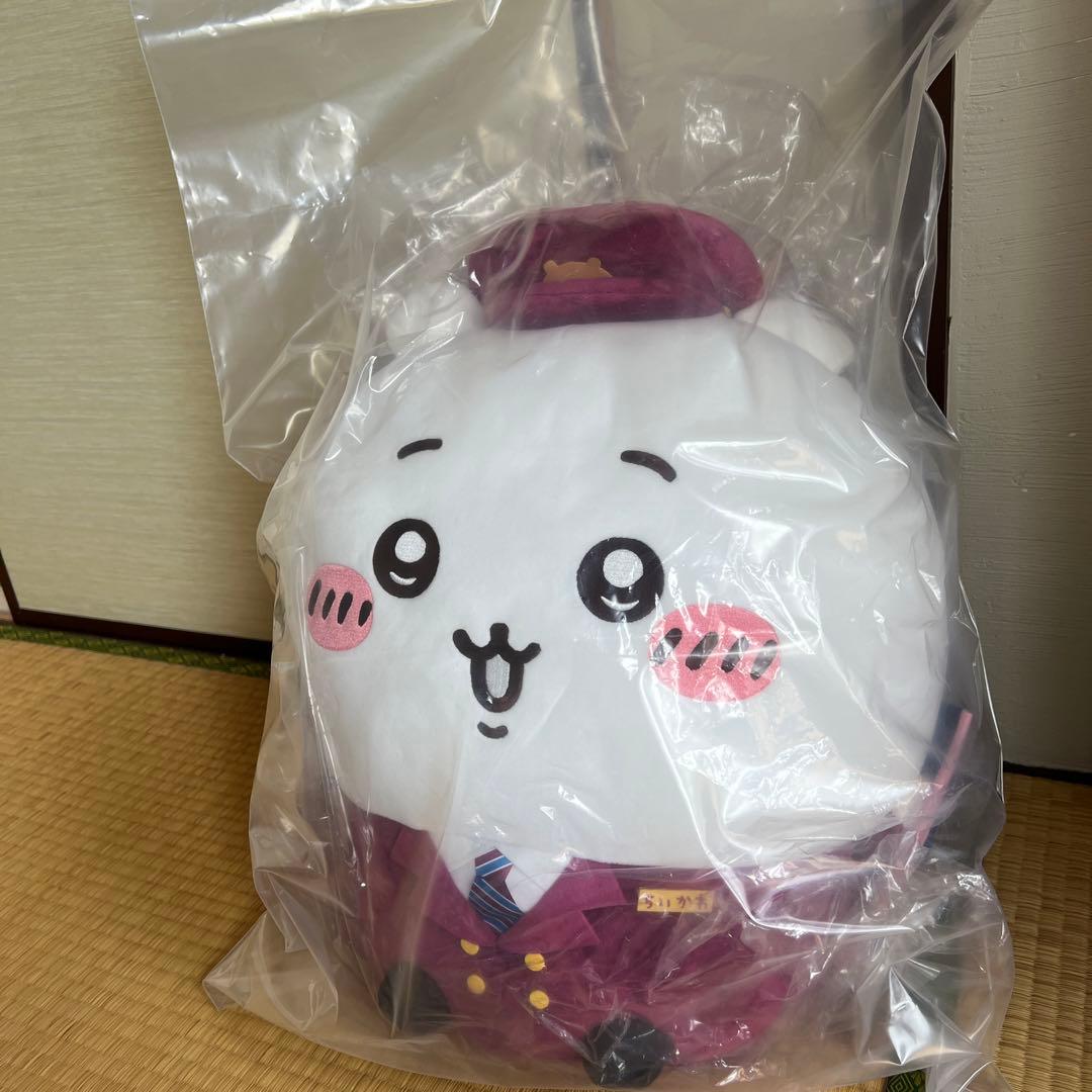 「ちいかわ×阪急電車」BIGぬいぐるみ（ちいかわ）
