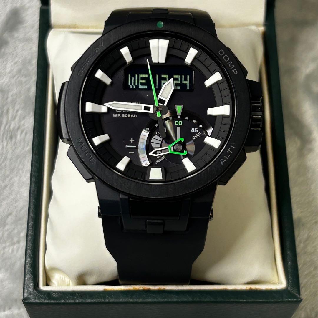 【極美品】カシオ プロトレック PRW-7000-1AJF 電波ソーラー 箱付き