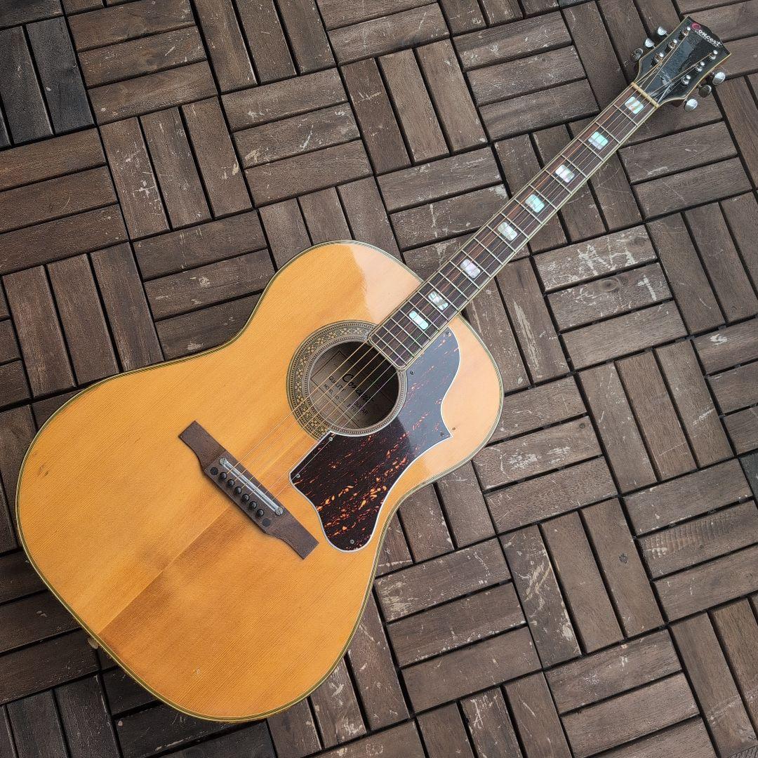 なんかカッコいいアコギ！KAWAI 虎目 1960年代！