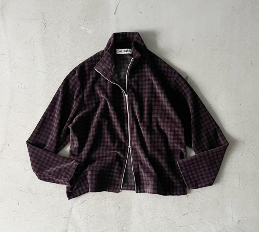 ジャケット・アウター OUR LEGACY Shrunken fullzip polo