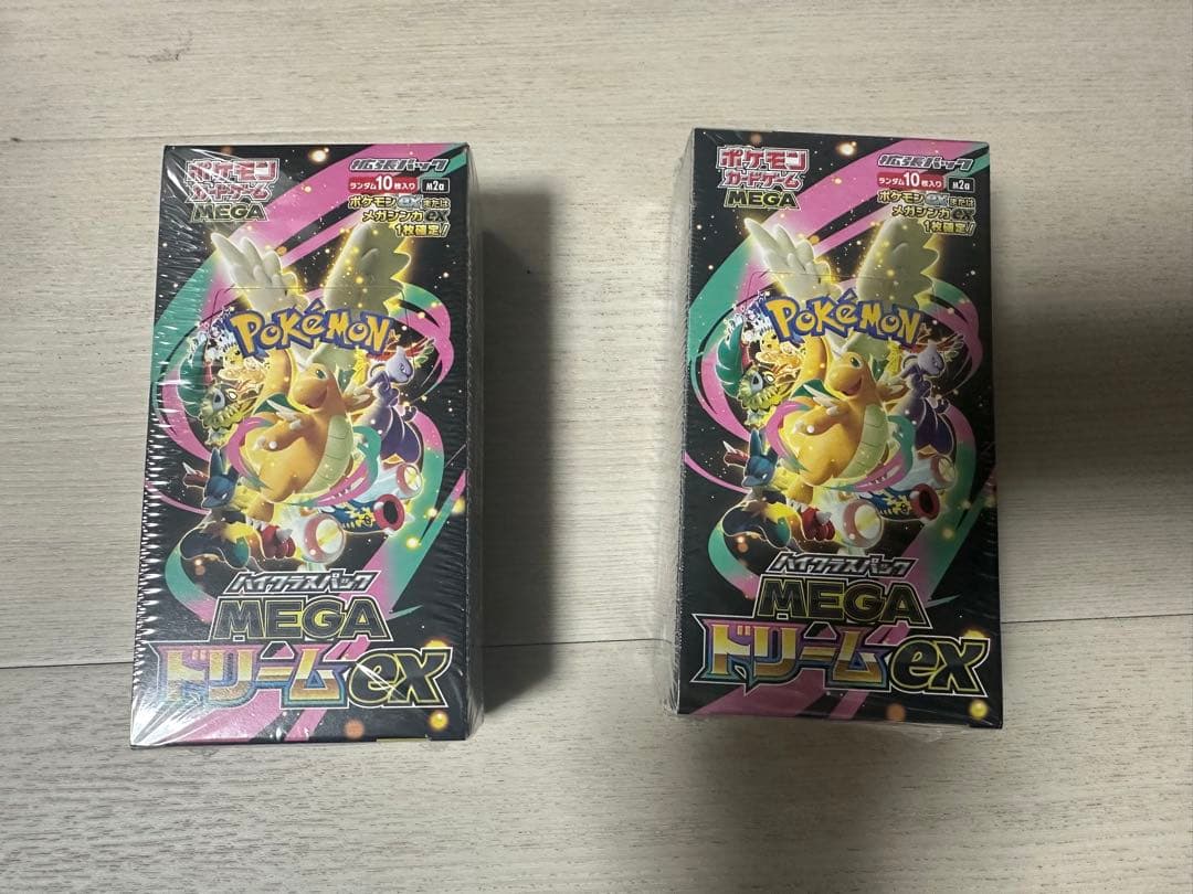 ポケモンカードゲーム MEGAドリームEX & ファイナルEX 2箱セット