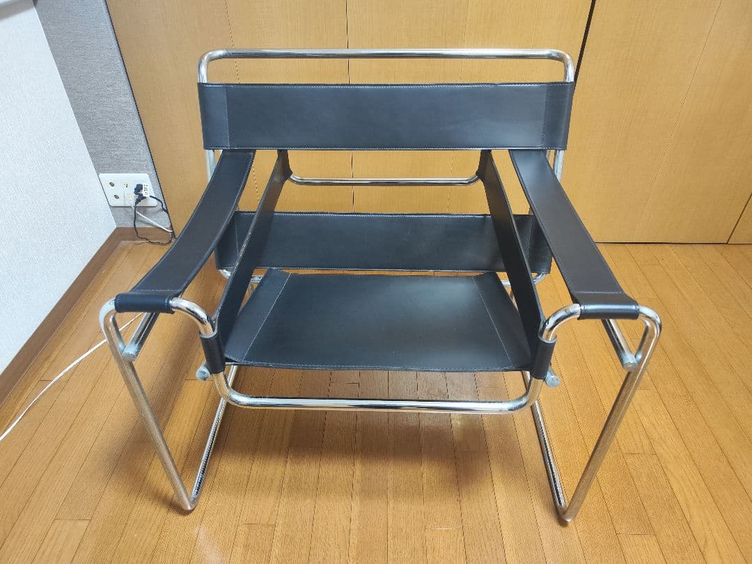 ワシリーチェア studioline製 イタリア製 steel line マルセル・ブロイヤー ワシリーチェア イタリア スチール