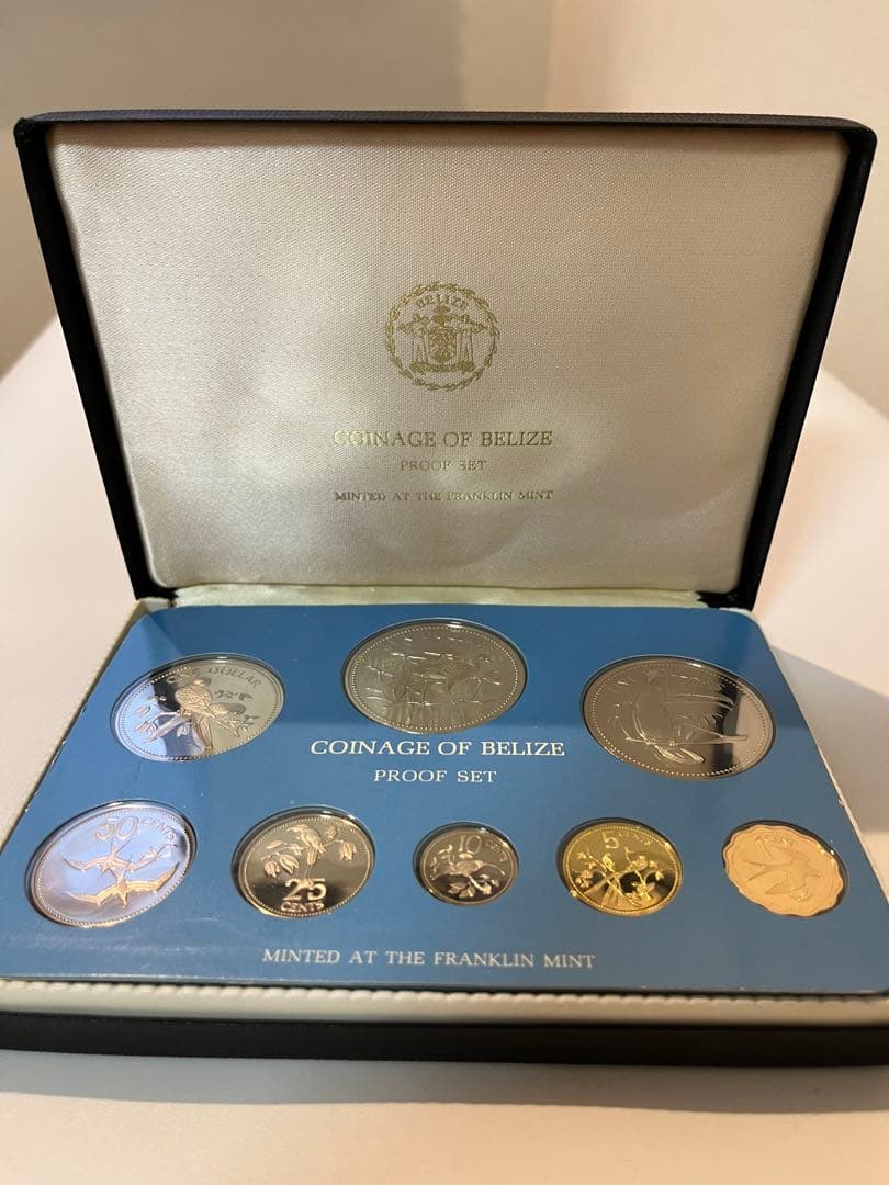 ベリーズ 1975年 銀貨　Coinage of BELIZE