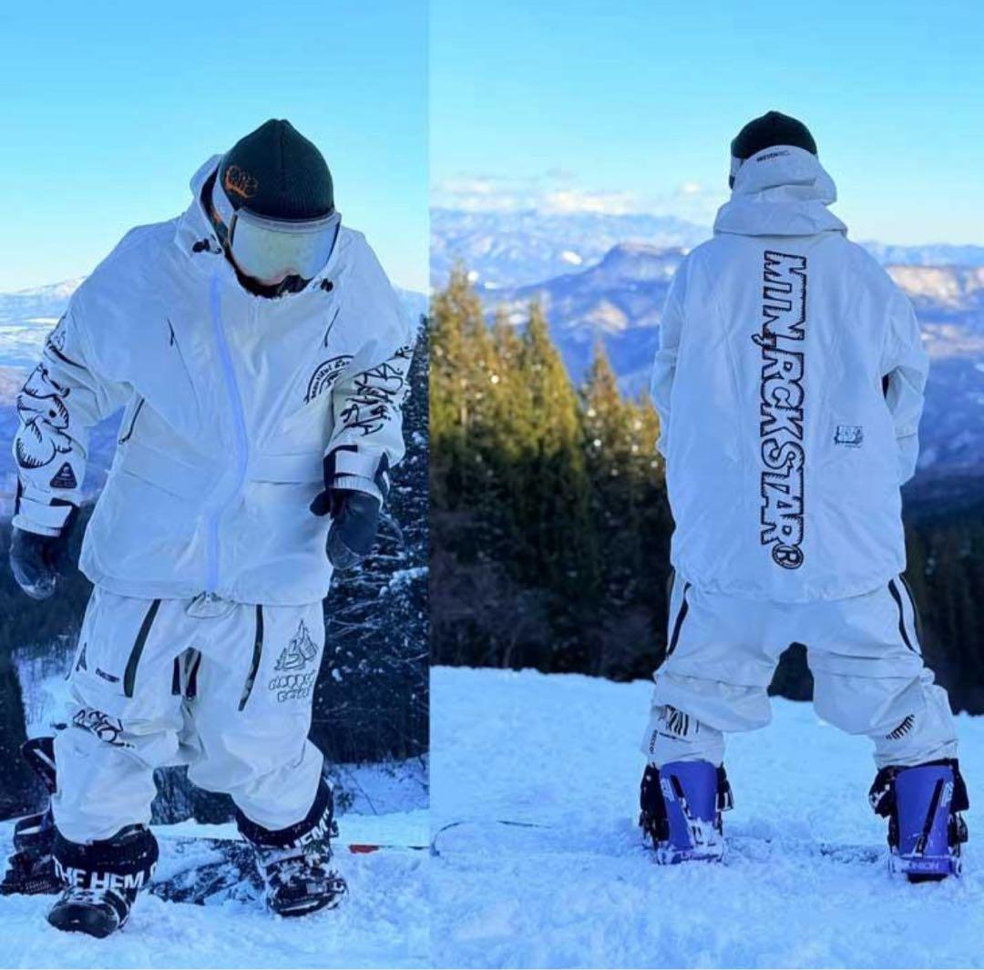 新品★未使用　マウンテンロックスター　スノーウエア上下セット