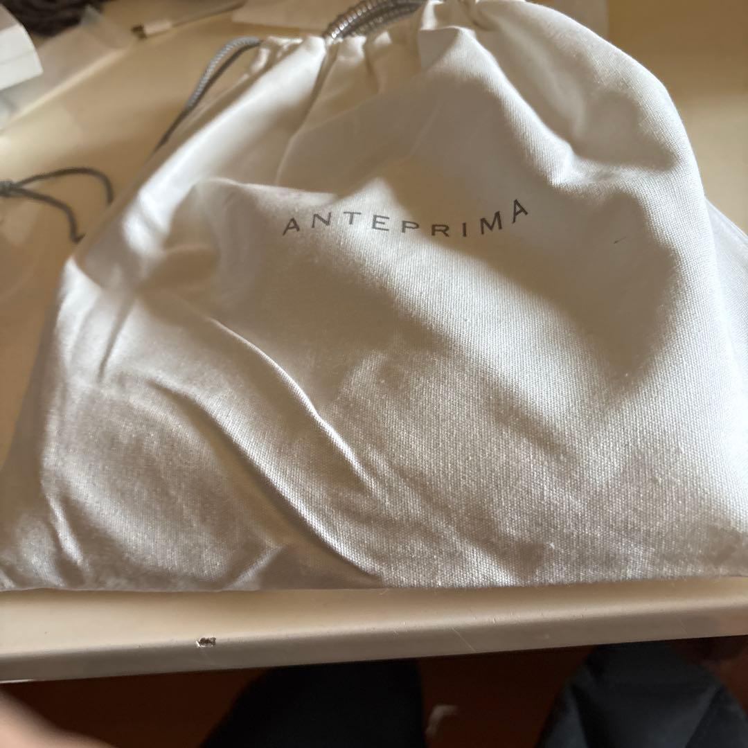 ANTEPRIMA シルバービーズポーチ