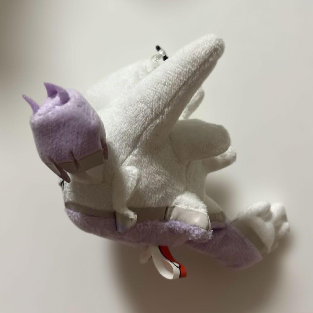 希少 白いメガゲンガー ぬいぐるみ マスコット モンコレ 色違い