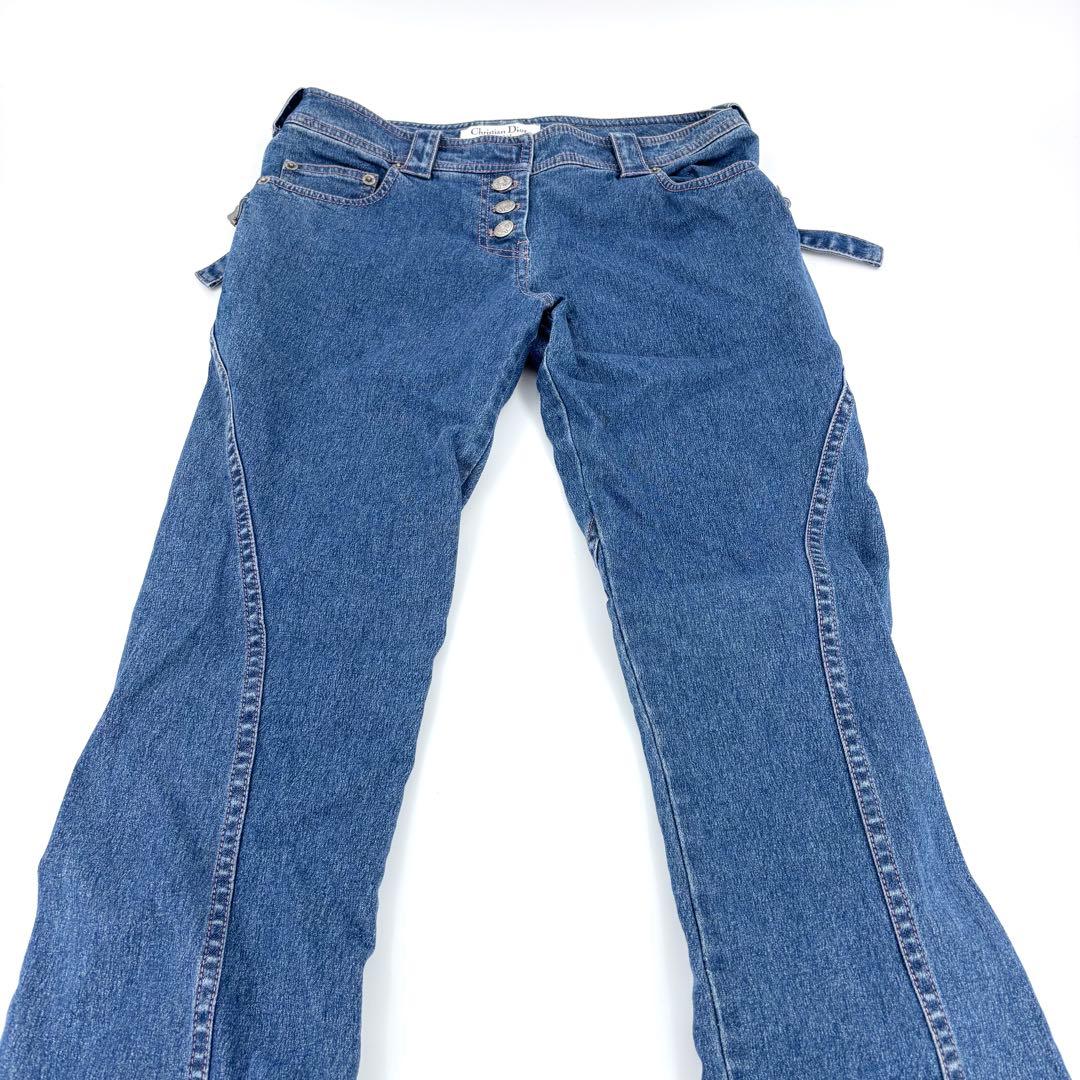希少✨️ ディオール ミッドライズ　デニム フレア y2k 36