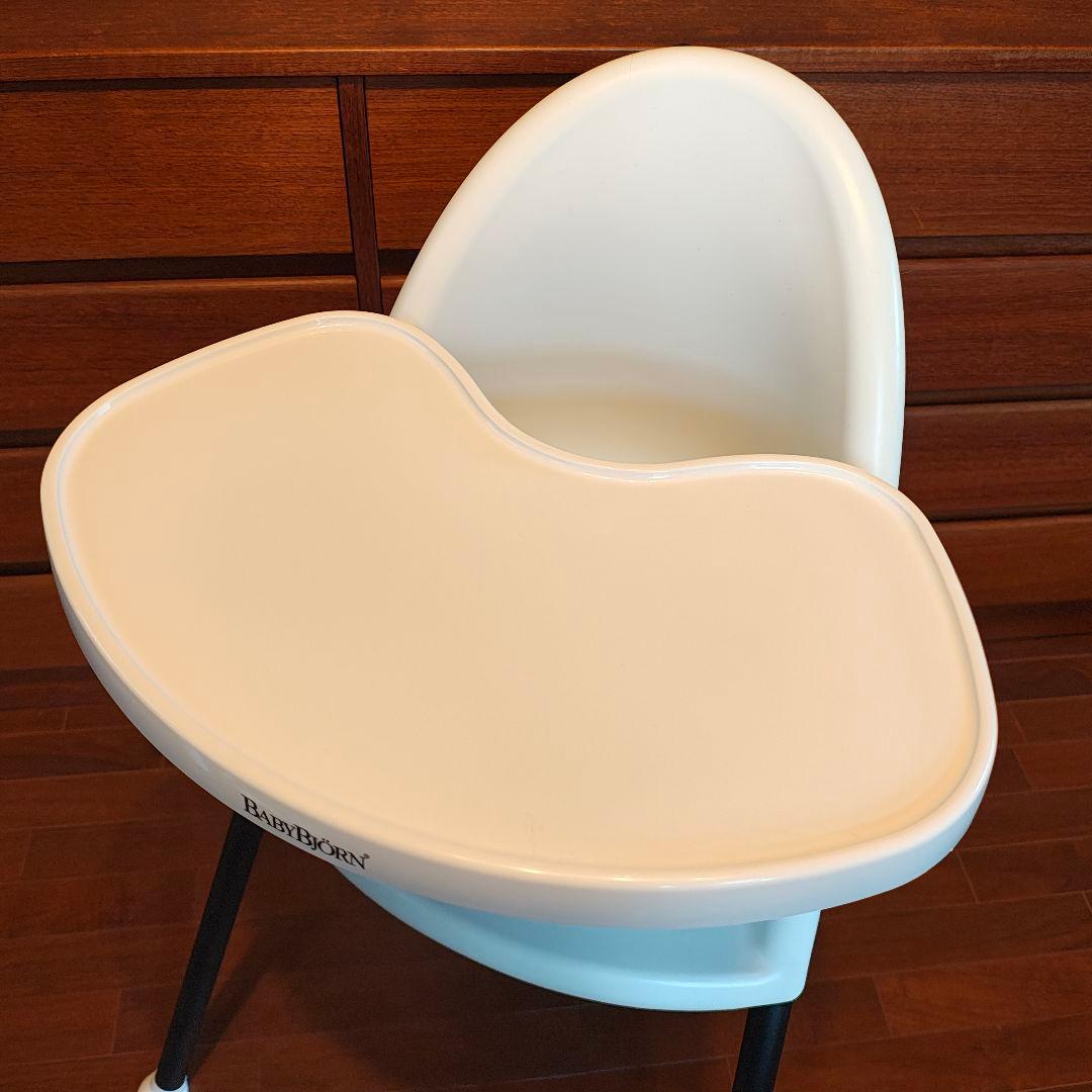 希少 極美品 廃盤品 BABYBJÖRN ベビービョルン ハイチェア ホワイト