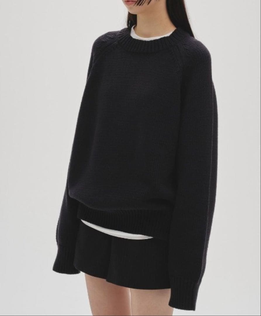 トップス todayful Raglan Knit Pullover