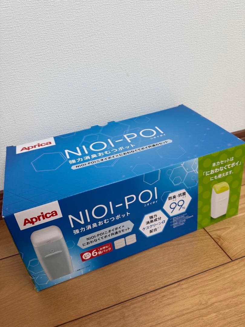 Aprica NIOI-POI【新品未使用】カートリッジ6個✖️3箱（おまけ付） 楽天市場】☆ランキング1位受賞☆ 送料無料 アップリカ ニオイポイ 6個