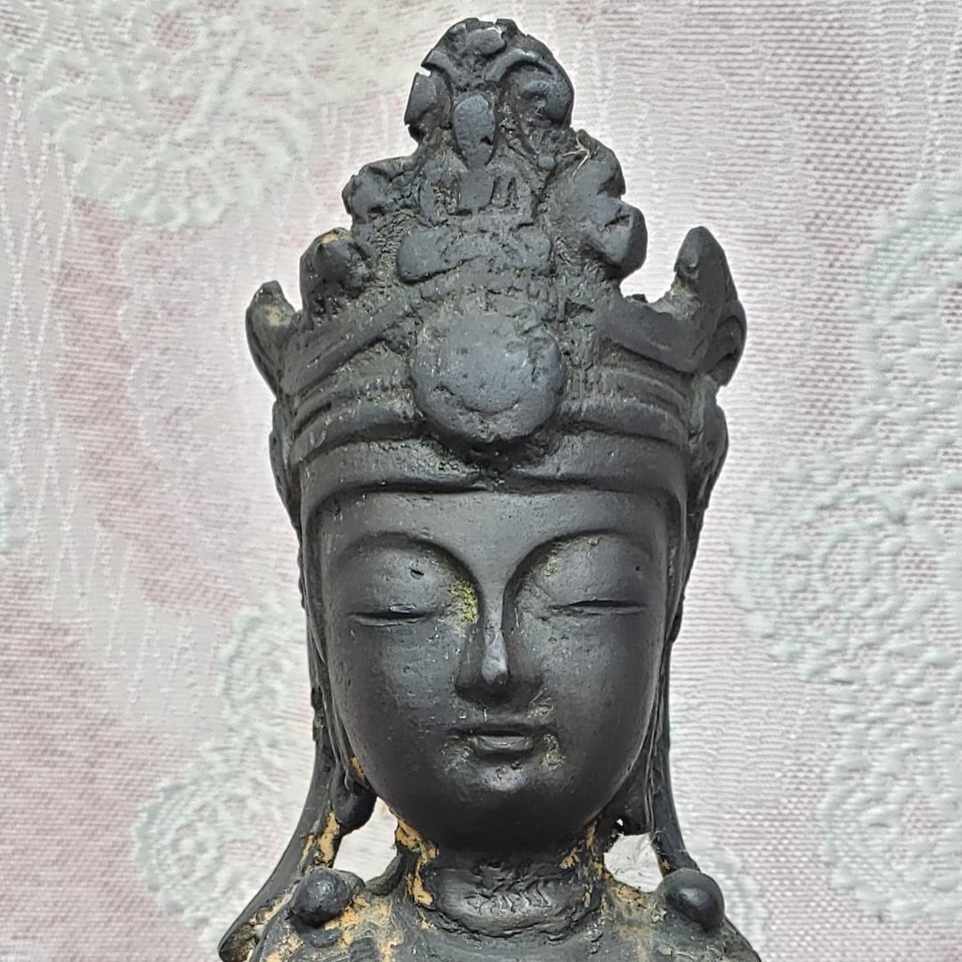 名宝】◇金銅観音菩薩立像 新羅仏 仏像◇検）天平仏 飛鳥仏 百済仏