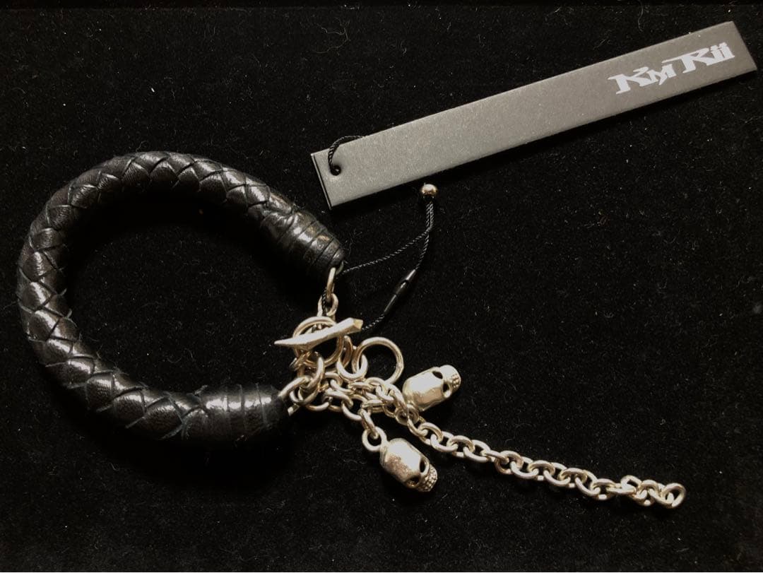 新品・未使用【KMRii】ケムリ レザーブレスレット KMRiiケムリ レザーブレスレット - メルカリ