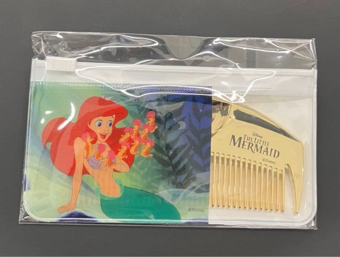 匿名発送！ラブクロム/ディズニー/アリエル/K24GPツキ ゴールド 完売品 ラブクロム/ディズニー/アリエル/K24GPツキ ゴールド