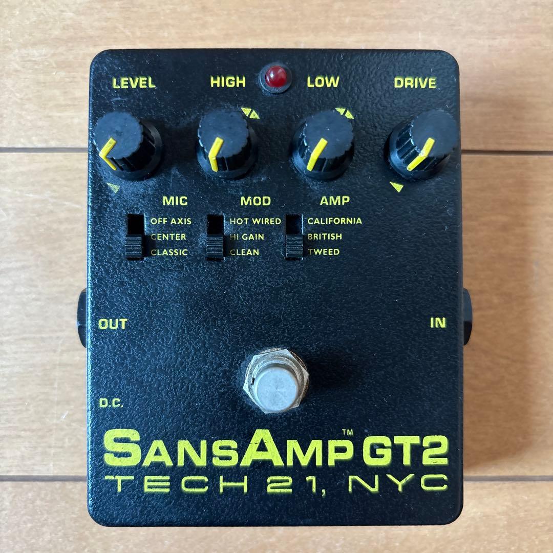 Tech21 SansAmp GT2 ギターエフェクター　初期型 Amazon.com: Tech 21 GT2 SansAmp GT2 : Musical Instruments