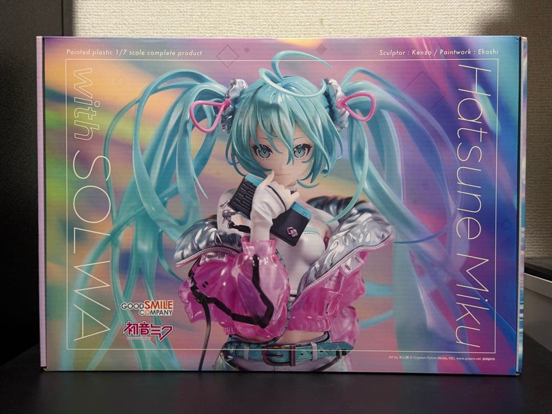 正規品 初音ミク 1/7スケールフィギュア SOLWA