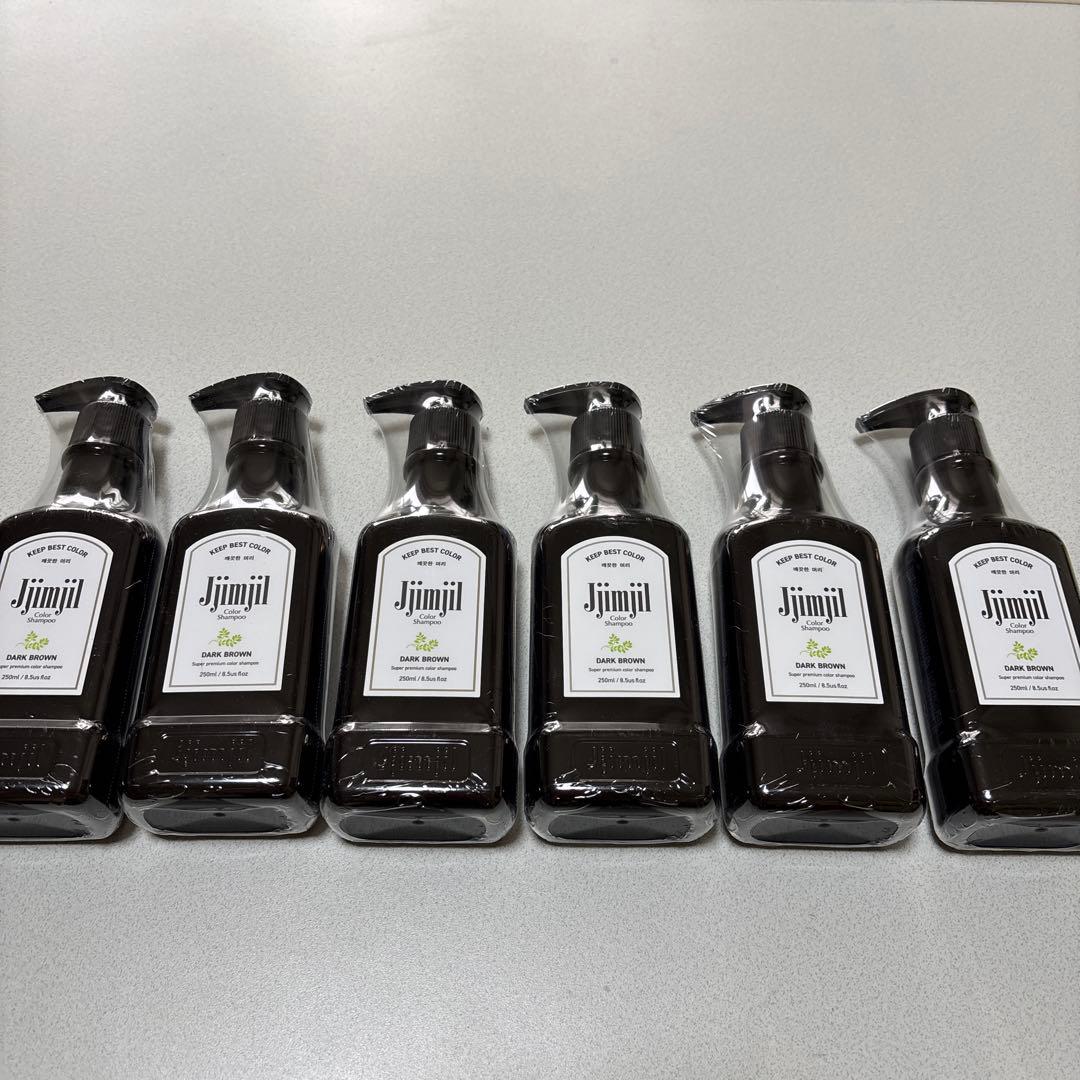 J j imJiI ジムジムカラーシャンプー　ダークブラウン　250ml✖️6本