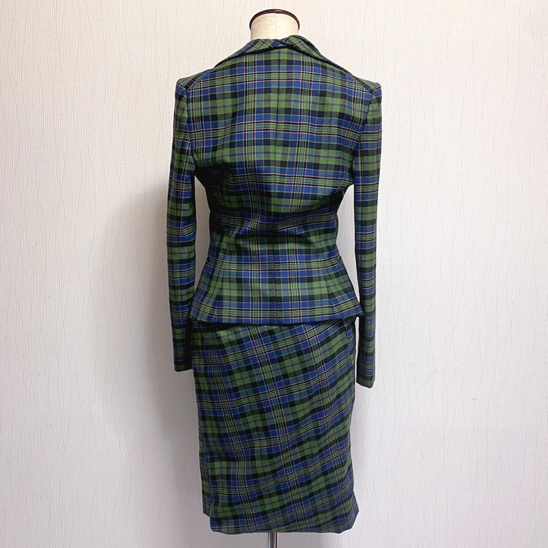 Vivienne Westwood チェック柄 インポート セットアップ スーツ - メルカリ