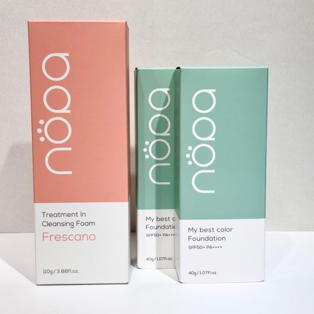 nopa マイベストカラーファンデーション トリートメントインクレンジング