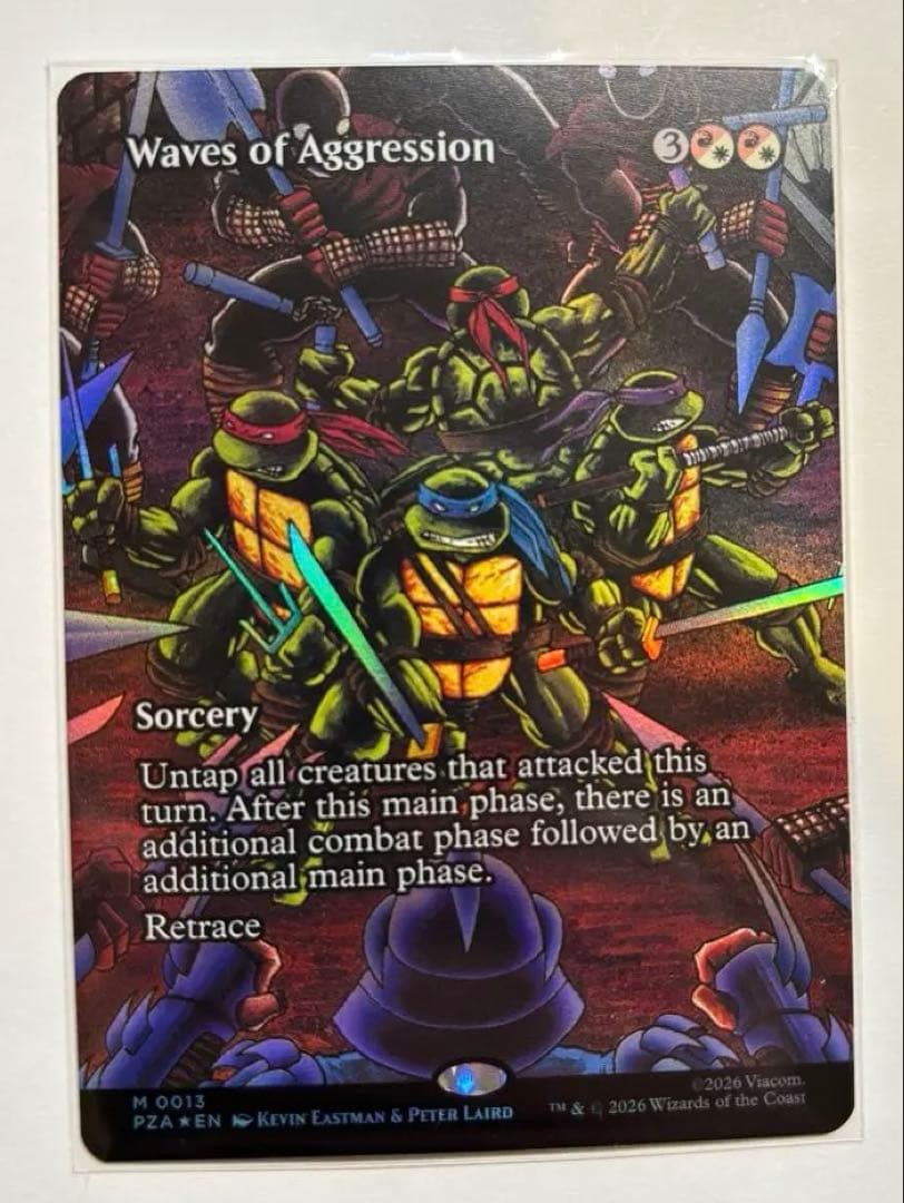 攻撃の波/Waves of Aggression foil 英語版 - メルカリ