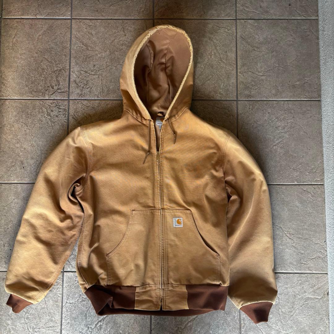 Carhartt active jacket brown アクティブジャケット