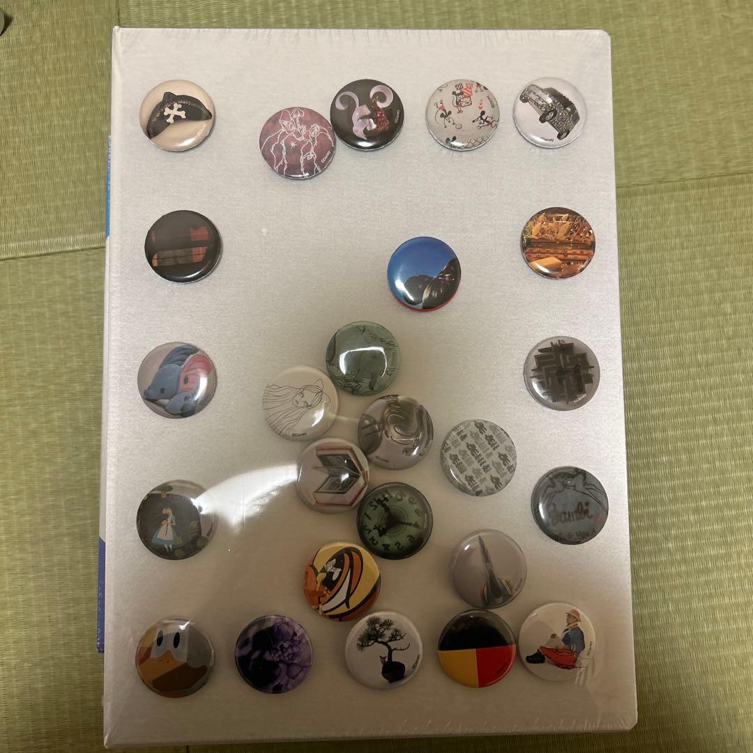 新品　未開封　ディズニー　グッズ　ラボラトリー　オフィシャルボックス　缶バッジ