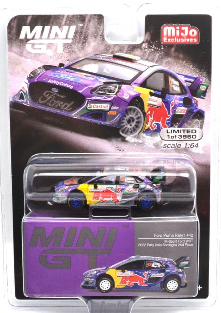 2022 2位入賞車 #42 M-Sport Ford WRT (チェイスカー)