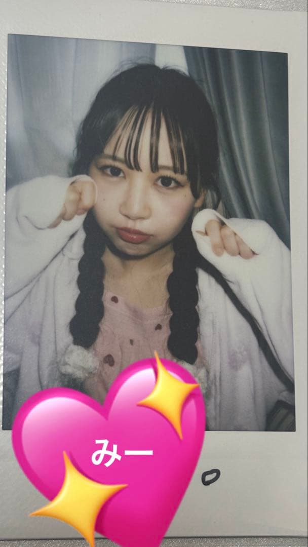 10枚限定 【レア】松本かれん サイン入りチェキ FRUITS ZIPPER 3周年