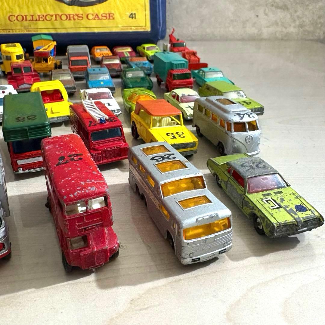 マッチボックス ヴィンテージ ミニカー 51台セット コレクターズケース