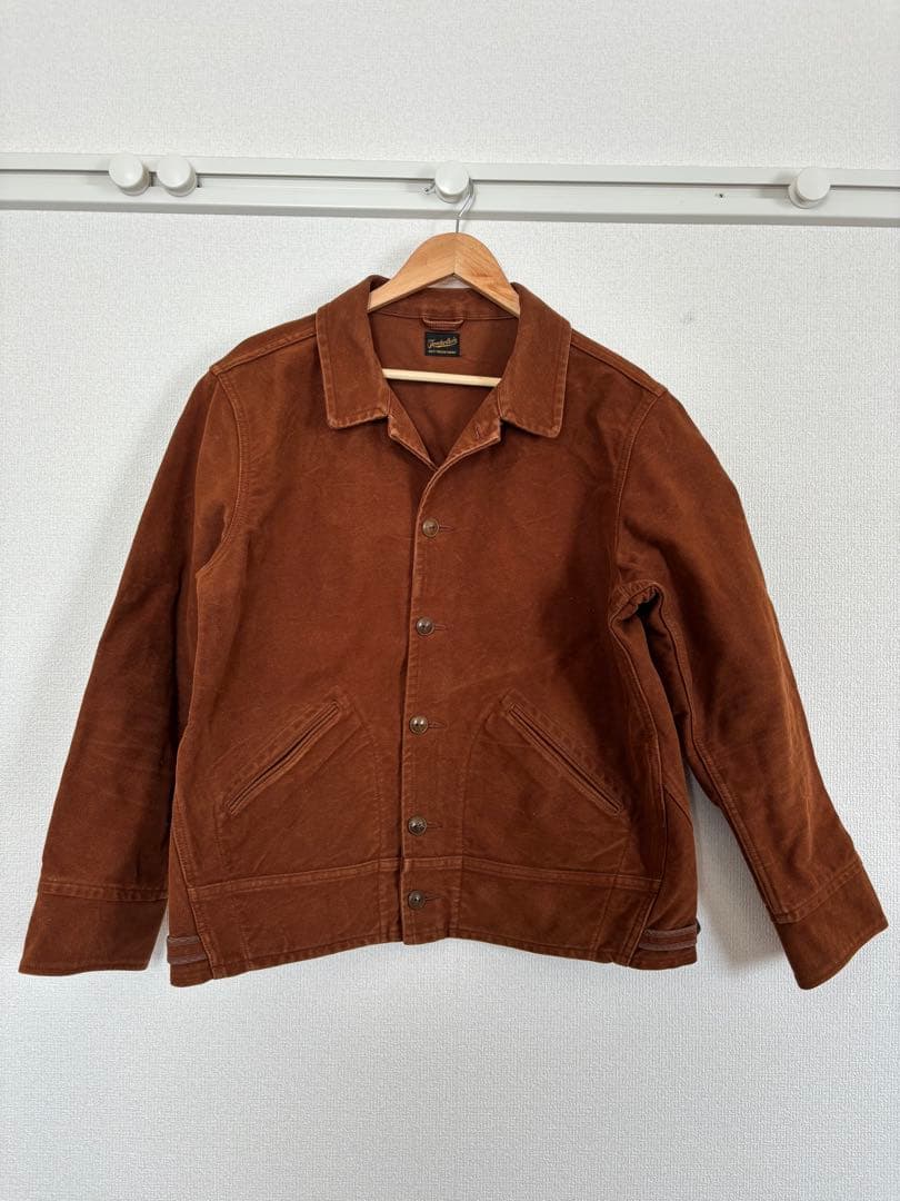 Tenderloinモールスキンブラウンジャケット TENDERLOIN ジャケット T-MOLESKIN JKT / テンダーロイン モールスキン