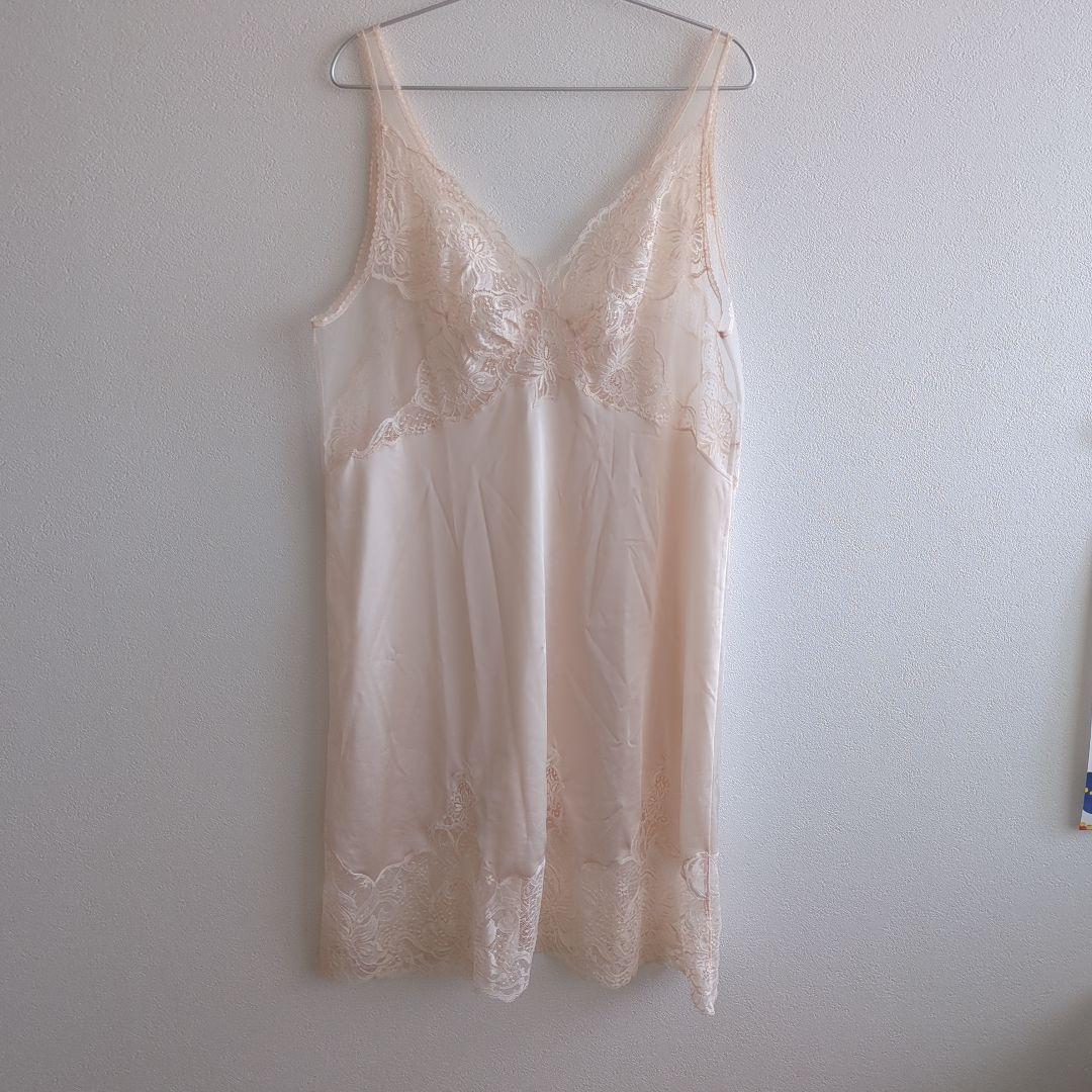 ワコール　トレフル　ランジェリー　スリップ　105-100cm　ベビーオレンジ