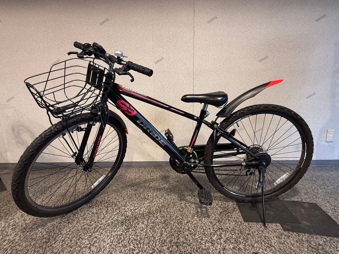 京都 自転車 26インチ DRIDE S3 26型 子供用自転車 ドライドS3 BAA266HD-Q(外装6段変速) ブラック