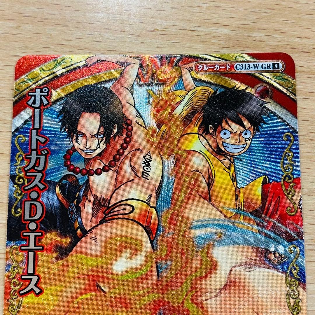 ワンピース ワンピーベリーマッチW GR ルフィ エース【希少】 - メルカリ