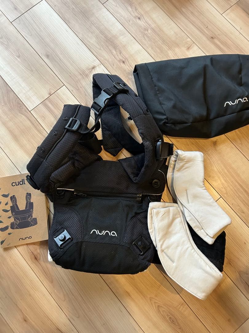 NUNA CUDL ブラック 抱っこ紐