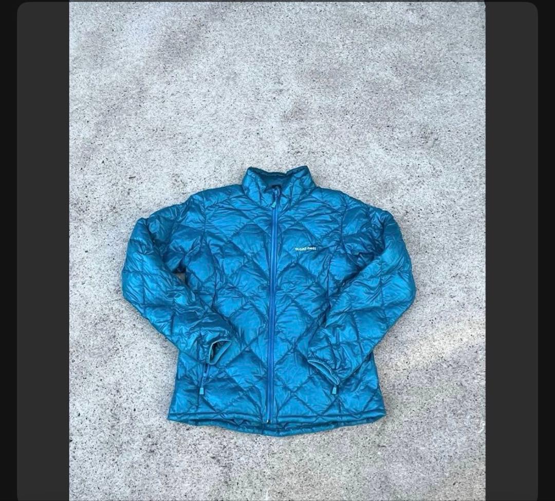 スペリオダウンジャケット　mont-bell ブルー モンベル mont-bell モンベル ダウンジャケット （ブルー