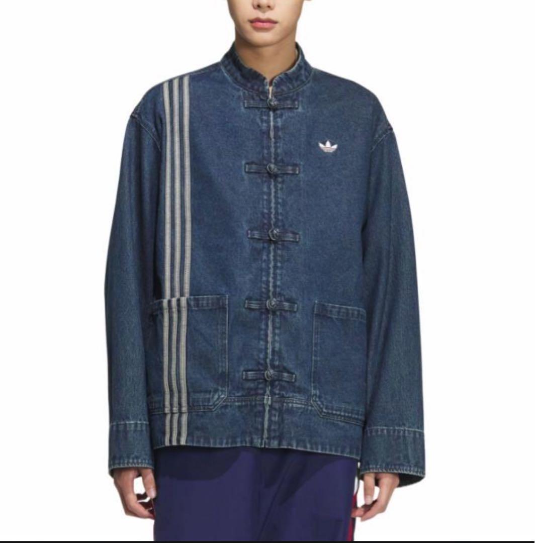 Adidas XSサイズ （青）中国限定 巳年チャイナトラックジャケット