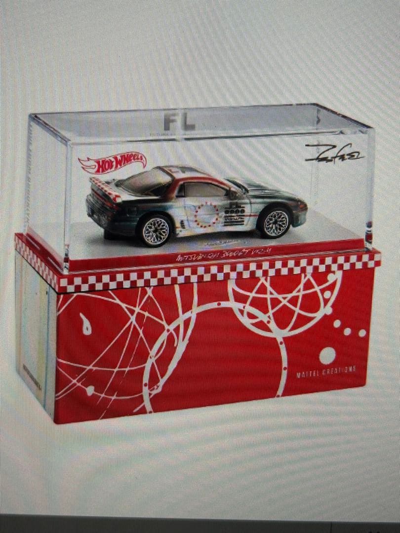 ホットウィールrlc限定　LabsFutura三菱3000GT 日本未発売　レア FUTURA LABORATORIESコラボのMITSUBISHI 3000GT VR-4が出るらしいな