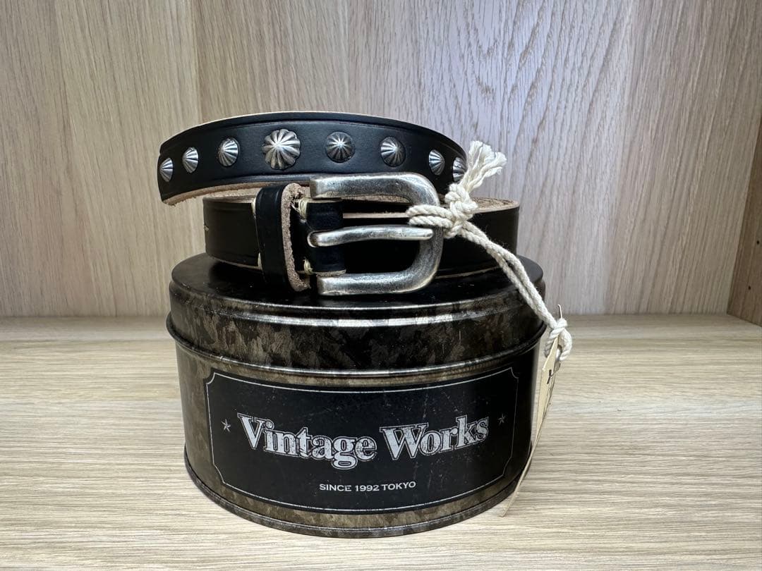 UNOVintageWorks 原宿限定 DH5745 CH-7 VINTAGEWORKS DH5745 CH-7 ブラックレザーベルト原宿店限定 - メルカリ
